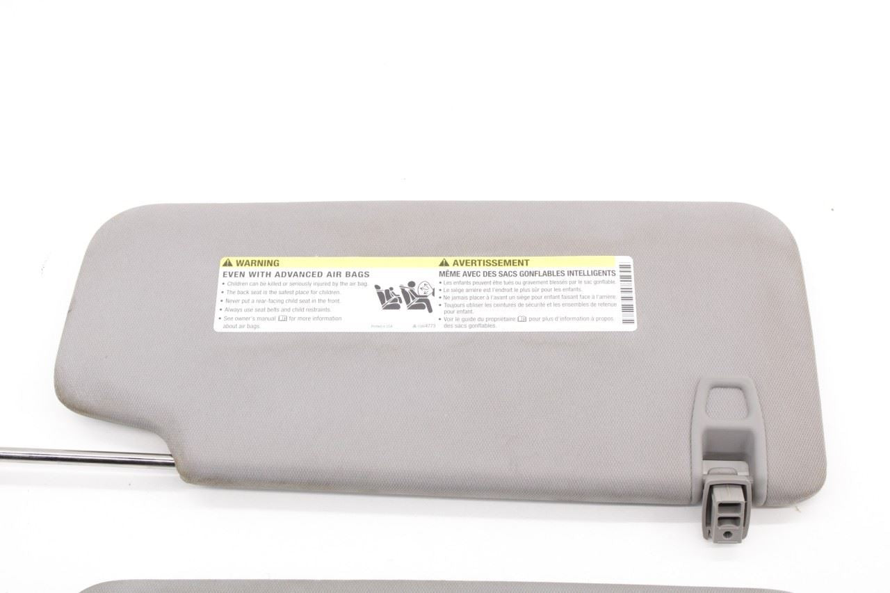 17-23 GMC Acadia SLT-1 Front RH and LH Side Sun Visor Set w/ Illuminated Mirror - Alshned Auto Parts