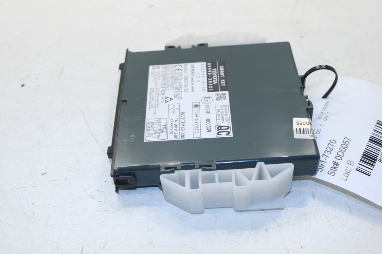 2013-2015 Lexus GS350 Smart Key Keyless Entry Control Module 89990-30421 OEM - Alshned Auto Parts