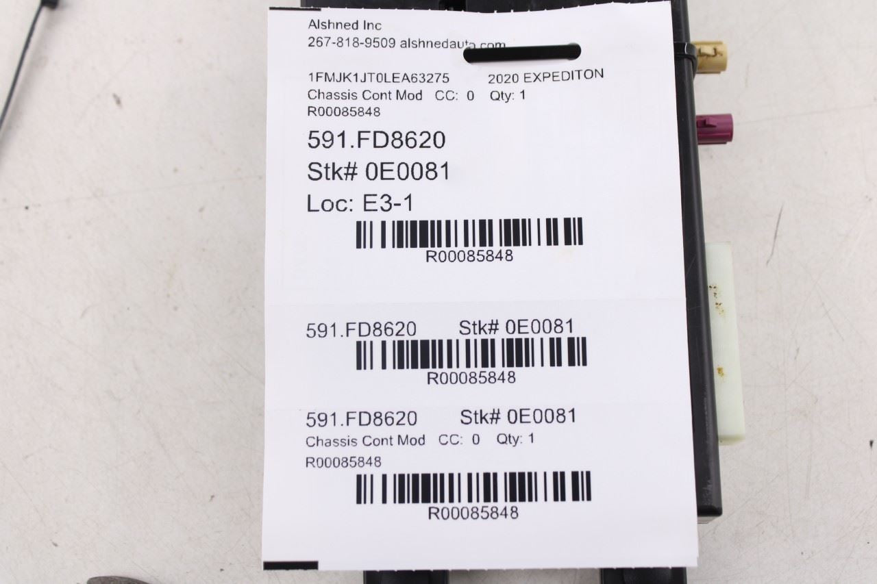 20 Ford Expedition Max XLT Telematics Communication Mobile Phone Control Module15