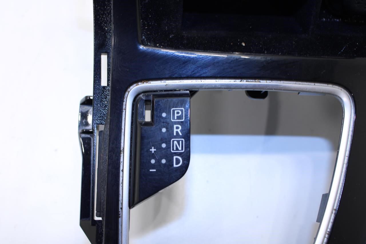 17-20 Infiniti Q50 Luxe RWD Console Shifter Trim Panel w/ Switch 96941-6HJ1C OEM - Alshned Auto Parts