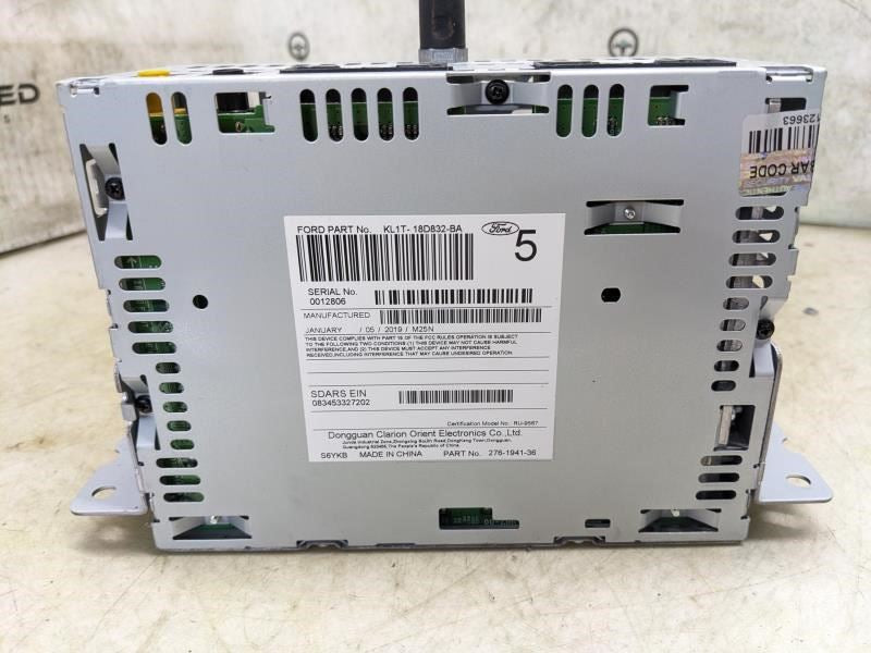 2019 Ford Expedition Clarion Audio Radio Receiver KL1T-18D832-BA OEM - Alshned Auto Parts