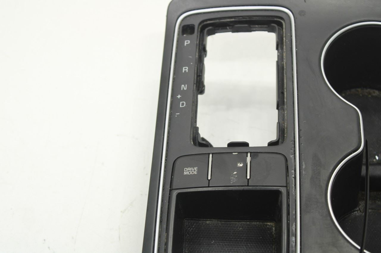 16-20 Kia Sorento LX Console Shifter Trim Bezel w/ Cup Holder 84650-C6000WK - Alshned Auto Parts
