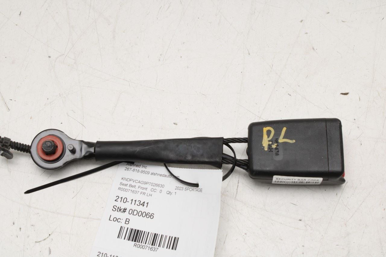 2023-25 Kia Sportage Hybrid EX 1.6L Front Seat Driver Left Side Seat Belt Buckle - Alshned Auto Parts