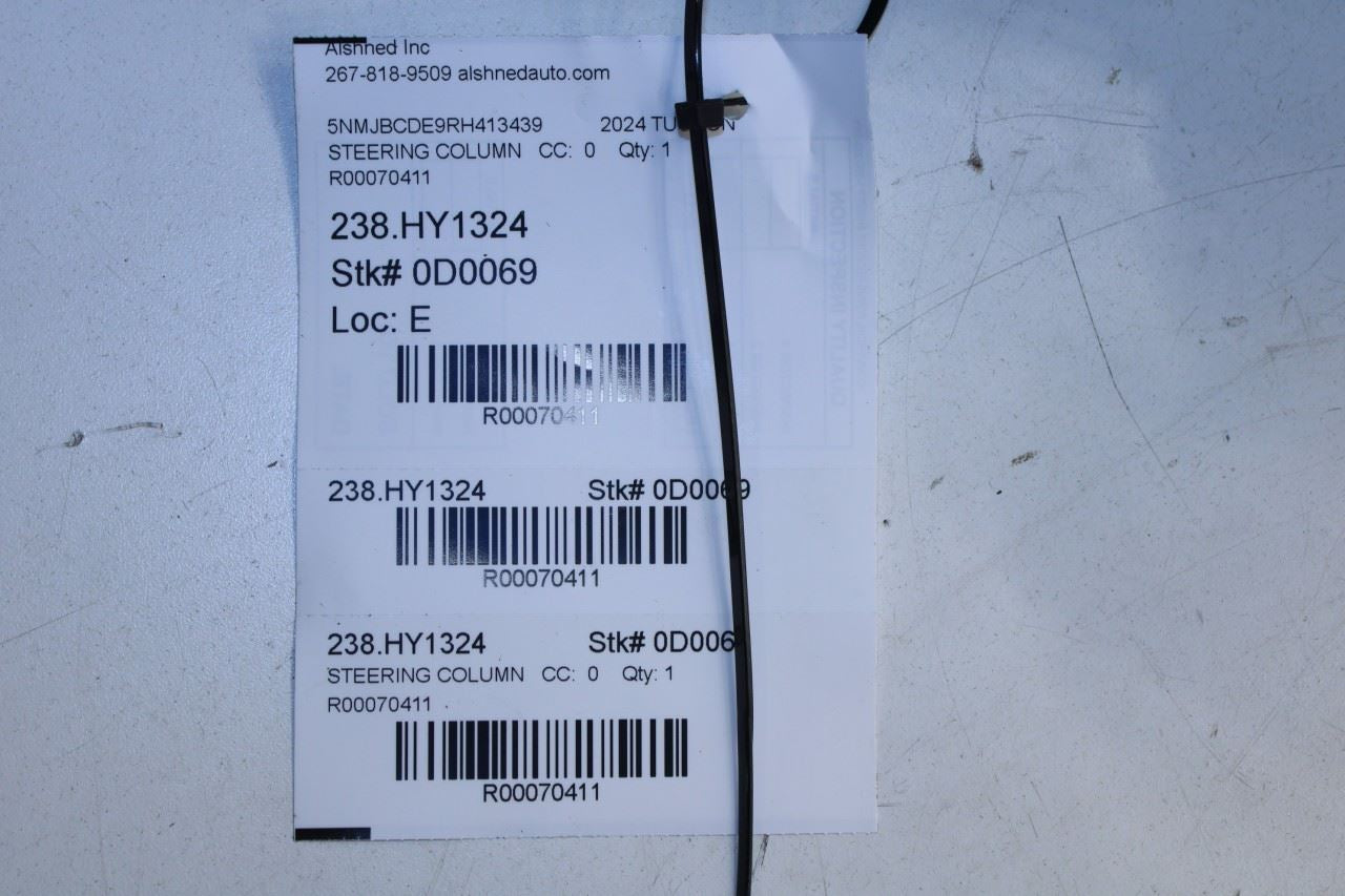 2022-2025 Hyundai Tucson SEL 2.5L AWD Steering Column Assembly 56390-K5020 OEM - Alshned Auto Parts