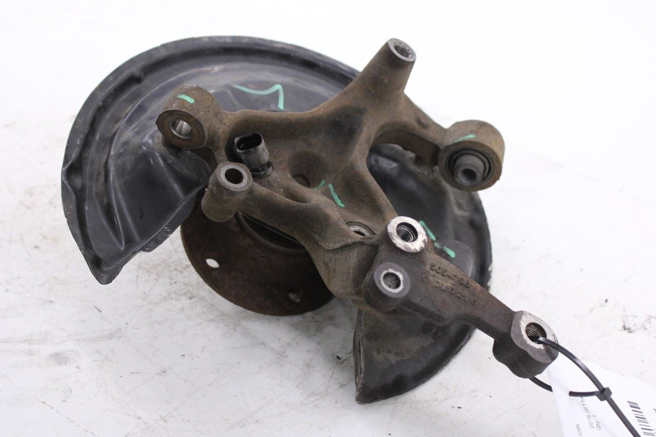 11-18 Volkswagen Jetta Sport 1.8L FWD Rear Passenger RH Side Spindle Knuckle Hub - Alshned Auto Parts