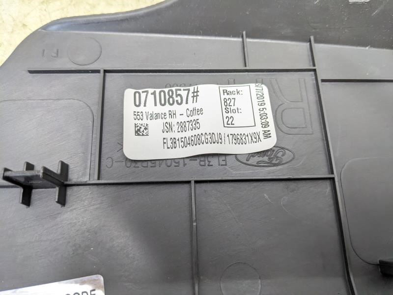 18-21 Ford Expedition Center Console Right Trim Cover Panel FL3B-1504608-CG OEM - Alshned Auto Parts