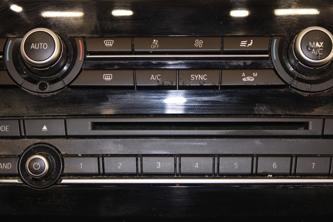 11-17 BMW X3 xDrive28i Radio Faceplate Heater Temperature Climate Control Panel - Alshned Auto Parts