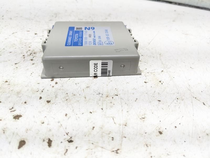 2015-2018 Toyota Sienna Park Assist Clearance Sonar Control Module 89340-45061 - Alshned Auto Parts