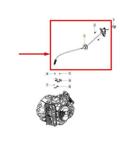 17-24 Chrysler Pacifica Automatic Transmission Gear Shifter Cable 68252729AI OEM - Alshned Auto Parts