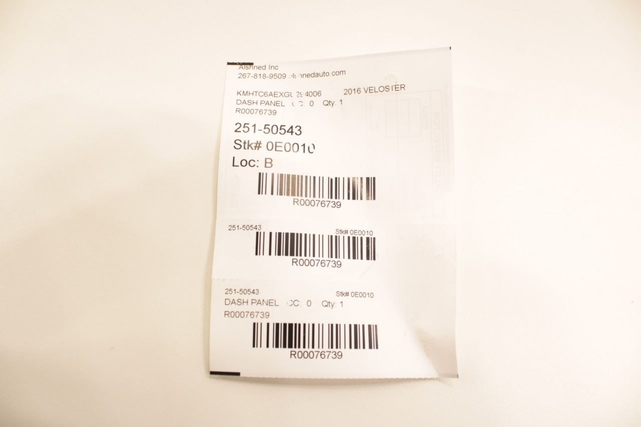 11-17 Hyundai Veloster Turbo Steering Column Shroud Cover Trim 84852-2V500 OEM - Alshned Auto Parts