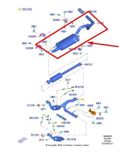 2018-2020 Ford F150 2.7L 4WD Rear Exhaust System Muffler & Pipe JL3Z-5230-A - Alshned Auto Parts