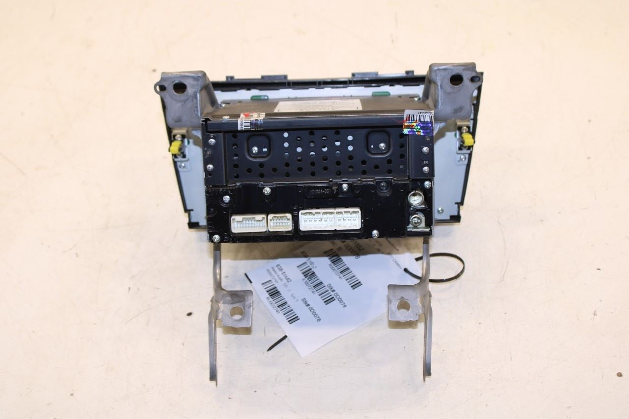 10-11 Toyota Camry LE Fujitsu Ten Audio Radio Faceplate Control Panel w Receiver - Alshned Auto Parts