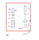 2016-20 Hyundai Elantra SE Front Left Side Shock Strut Absorber 54651-F3800 OEM - Alshned Auto Parts