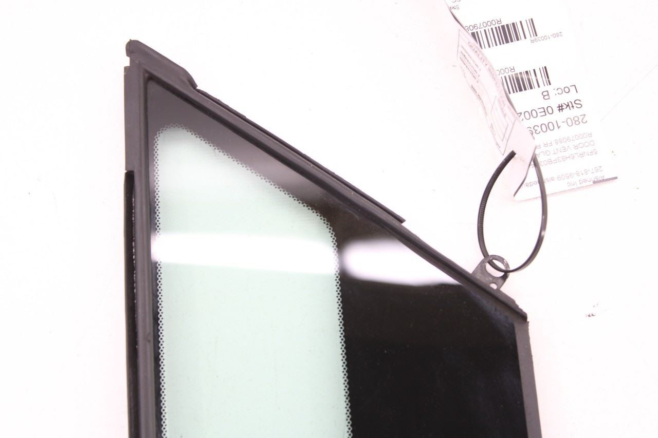 2018-2026 Honda Odyssey Touring Front Right Door Quarter Vent Window Fixed Glass - Alshned Auto Parts