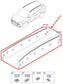 2023-25 Kia Sportage Hybrid EX Left and Right Roof Luggage Rack Rail 87270-P1000 - Alshned Auto Parts