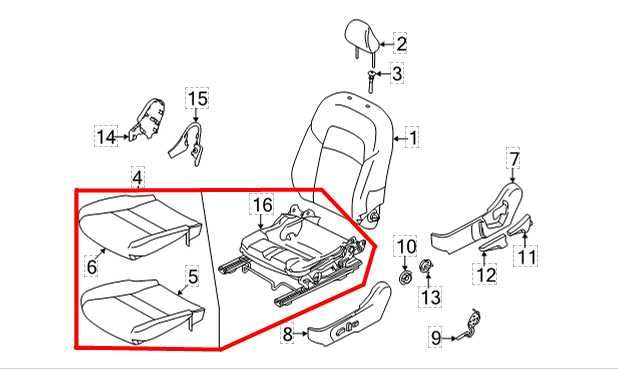 20-24 Nissan Sentra Front LH Lower Seat Track Frame w/ Cushion 87350-6LB2A *ReaD - Alshned Auto Parts