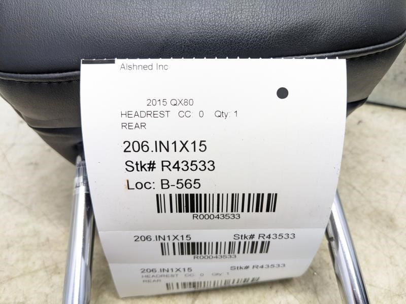 2015-2020 Infiniti QX80 Rear Right/Left Seat Headrest Leather 86430-5ZA0B OEM - Alshned Auto Parts