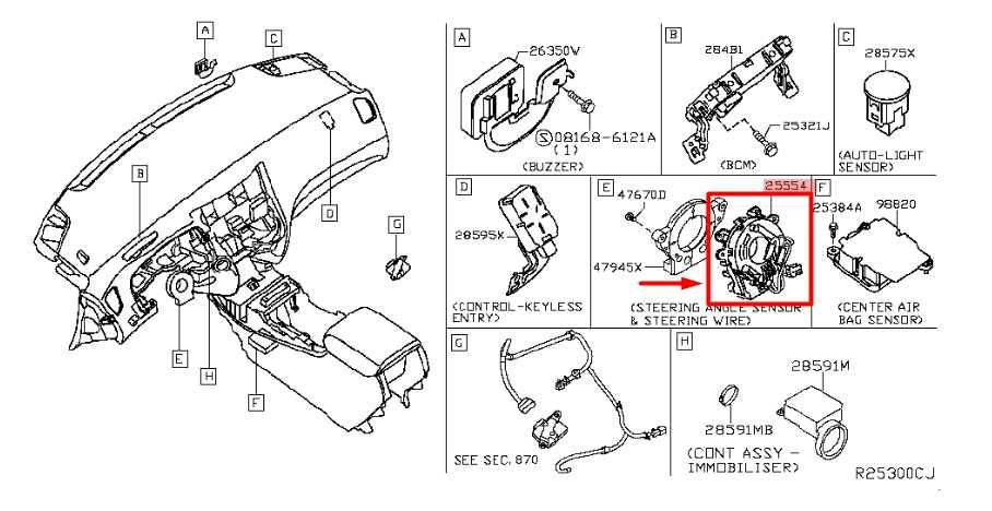 2013-2019 Nissan Sentra SV Steering Wheel Clock Spring w/ Cable 25554-3SG0A OEM - Alshned Auto Parts