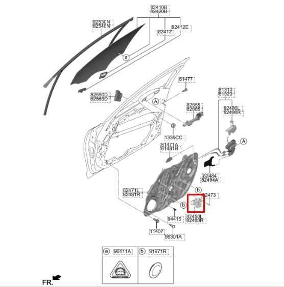2018-2023 Kia Stinger GT1 Front Right Side Door Power Window Motor 82460-J5010 - Alshned Auto Parts