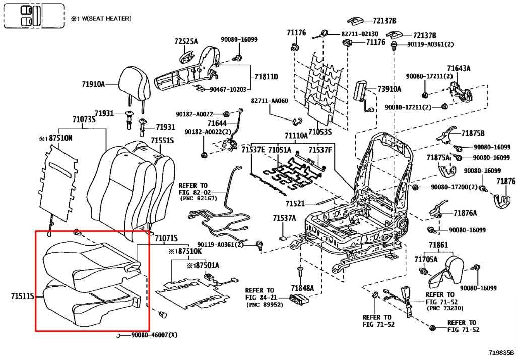 2015-23 Toyota Tacoma Limited 3.5L Front Passenger Right Side Seat Lower Cushion - Alshned Auto Parts