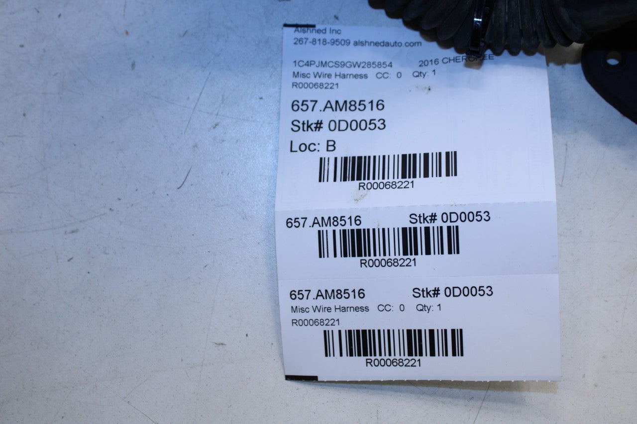 2016-18 Jeep Cherokee 75th Anniversary Front Right Door Wire Harness 68273056AA - Alshned Auto Parts