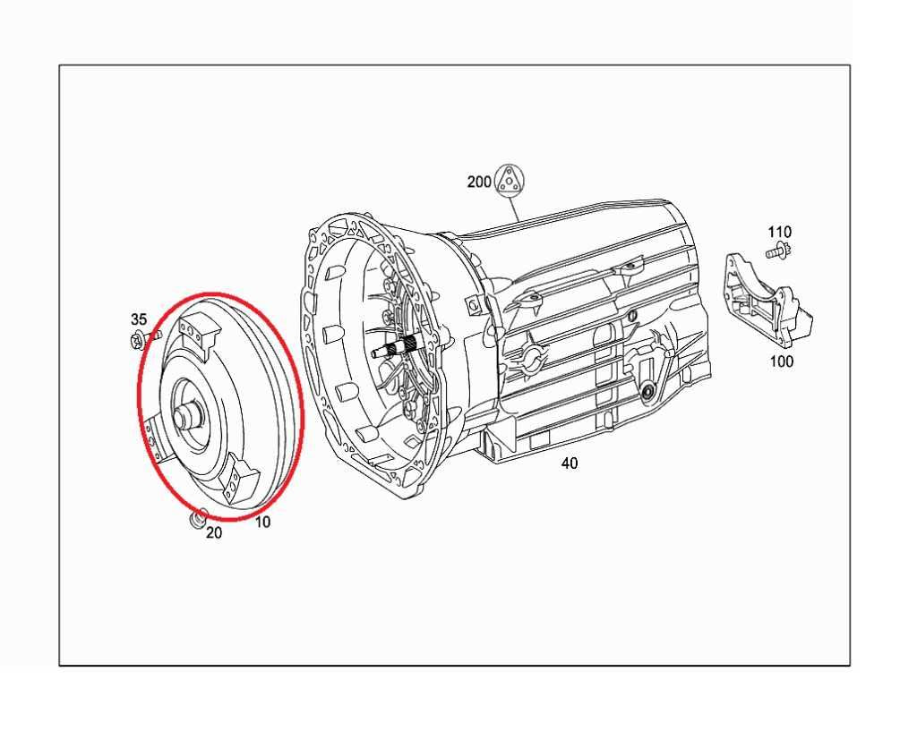 2015-17 Mercedes-Benz C300 4Matic Auto Transmission Torque Converter 2312500502 - Alshned Auto Parts