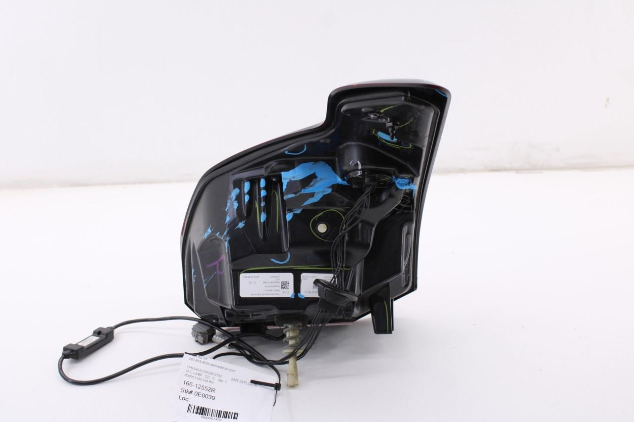 25-26 Ford Explorer Interceptor Rear Right Passenger Side Tail Light Lamp *ReaD*3