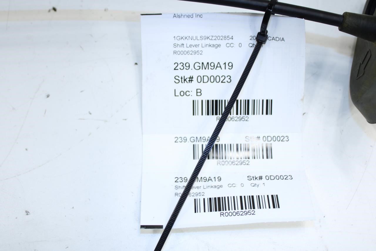 2019 GMC Acadia SLT-1 Auto Transmission Gear Shift Lever Control Cable 84550889 - Alshned Auto Parts