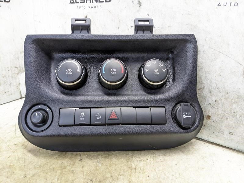 2014-2017 Jeep Wrangler AC Heater Temperature Climate Control 68197433AB OEM - Alshned Auto Parts