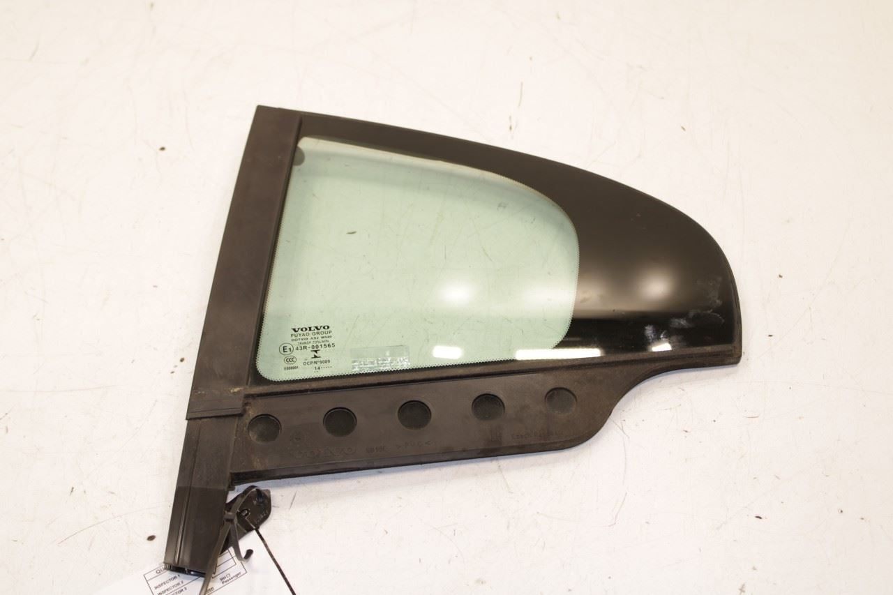2015-2018 Volvo S60 T5 Premier Rear Left Side Door Quarter Window Glass 31385448 - Alshned Auto Parts