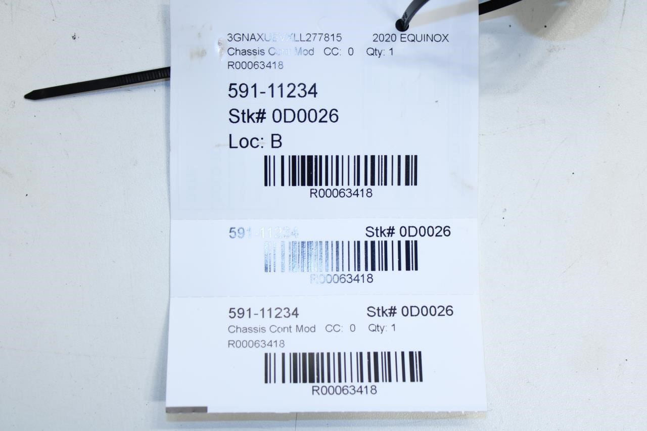 2019-21 Chevrolet Equinox LT 1.5L Rear Keyless Entry Control Module 13523254 OEM - Alshned Auto Parts