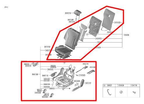 19-20 Hyundai Santa Fe Rear RH Side 2nd Row Seat Complete 89200-S2030-PTR *ReaD* - Alshned Auto Parts