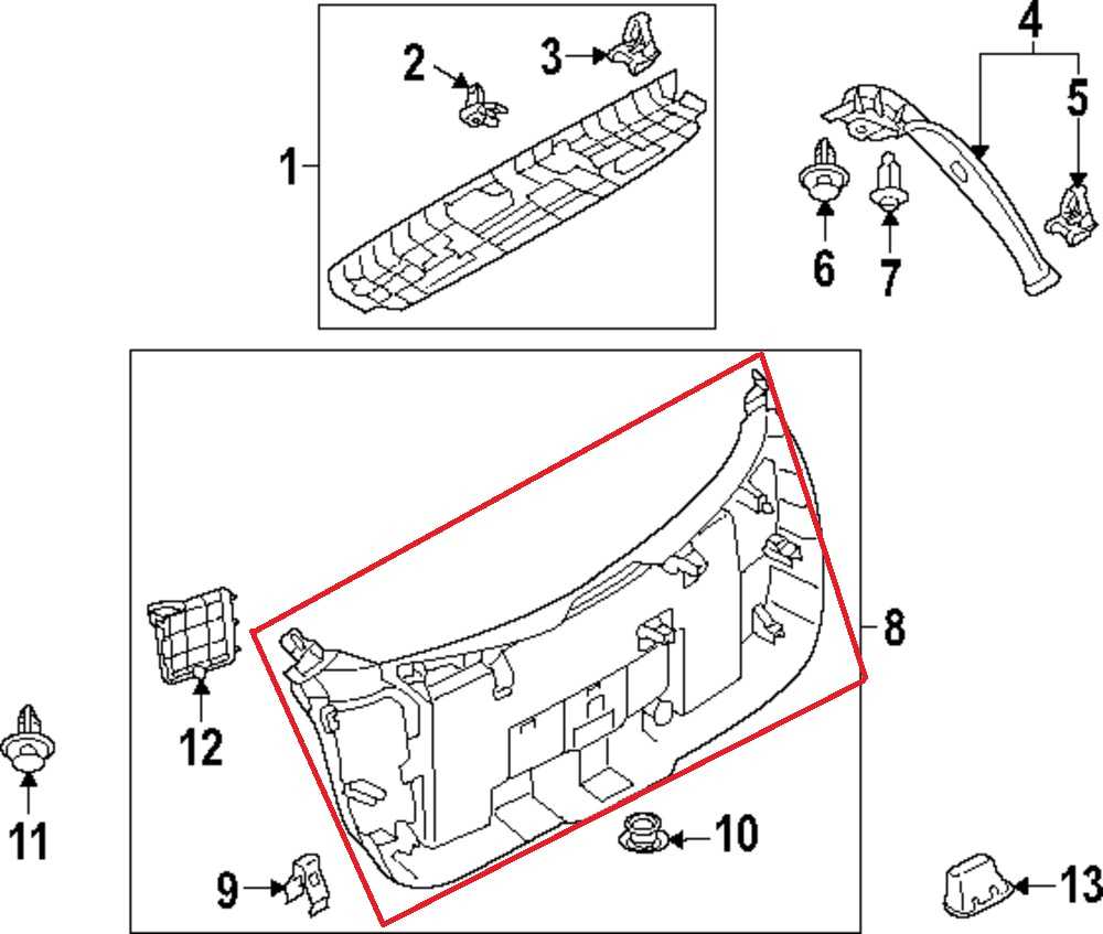 2020-2025 Mazda CX-30 2.5 S Rear Liftgate Lower Gate Cover Panel DGH9-68-960 OEM - Alshned Auto Parts