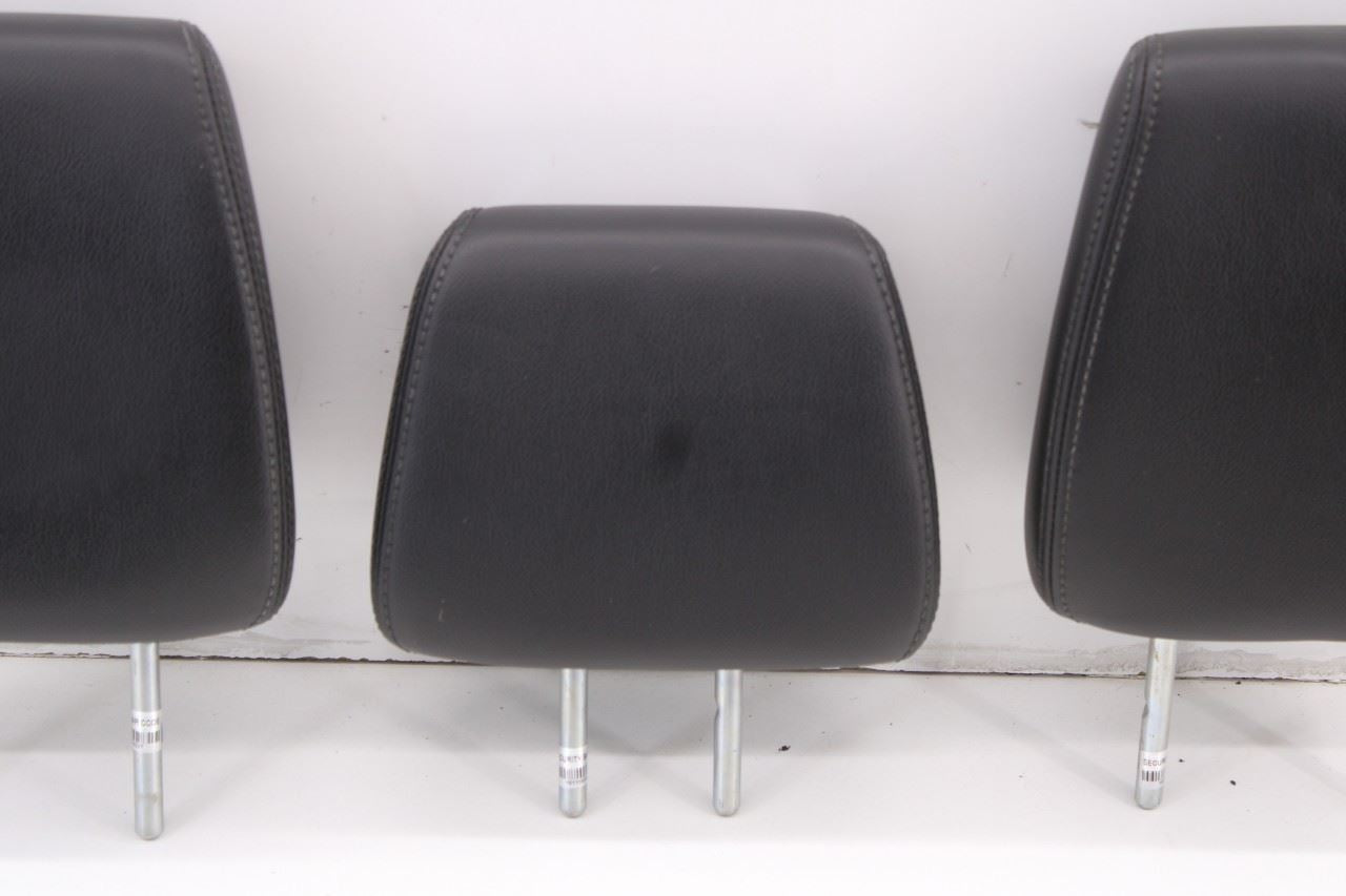 13-16 Ford F250 Lariat Crew Cab Rear RH LH and Center 2nd Row Seat Headrest Set - Alshned Auto Parts