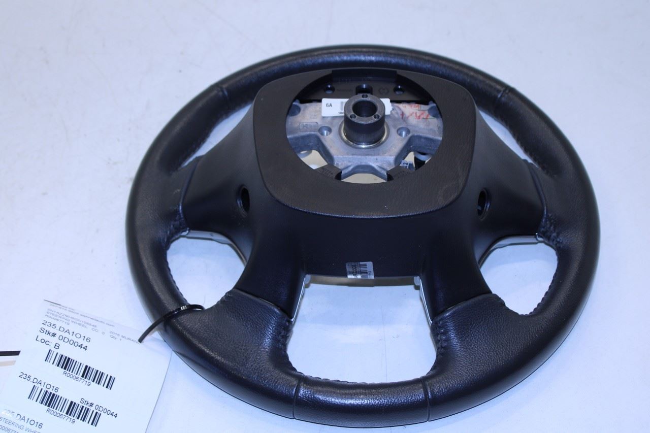 15-19 Nissan Murano Platinum 3.5L AWD Steering Wheel Leather w/ Control Buttons - Alshned Auto Parts