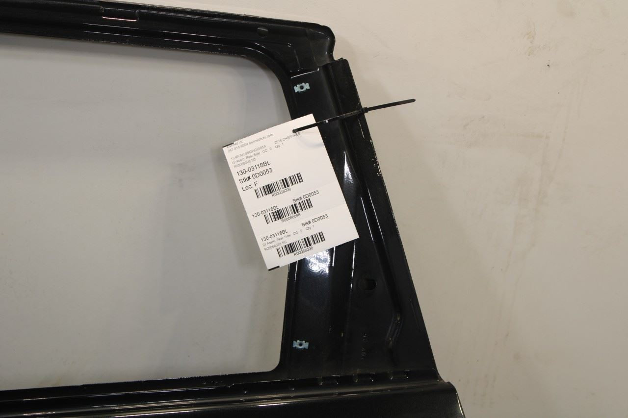 2014-2023 Jeep Cherokee 75th Anniversary Rear Left Driver Side Door Shell Panel - Alshned Auto Parts