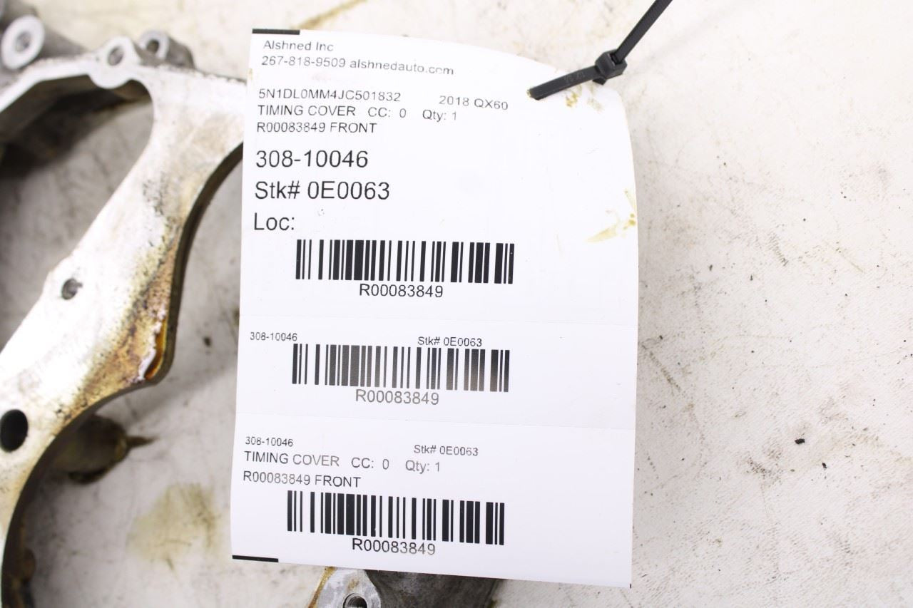 2014-24 Infiniti QX60 3.5L Engine Front Outer Timing Chain Cover 13500-6TA0A OEM11