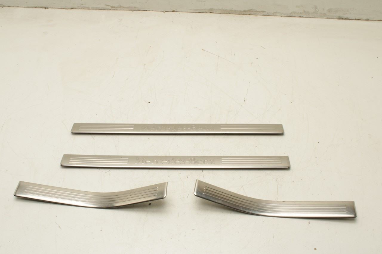 10-16 Mercedes-Benz E350 Sport FR and RR RH and LH Door Sill Scuff Plate *ReaD* - Alshned Auto Parts