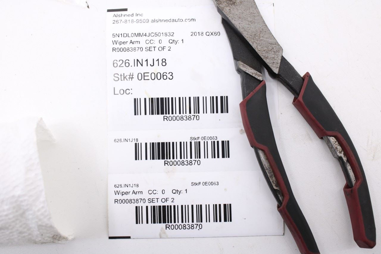 2014-2020 Infiniti QX60 Front Left and Right Side Windshield Wiper Arm OEM8