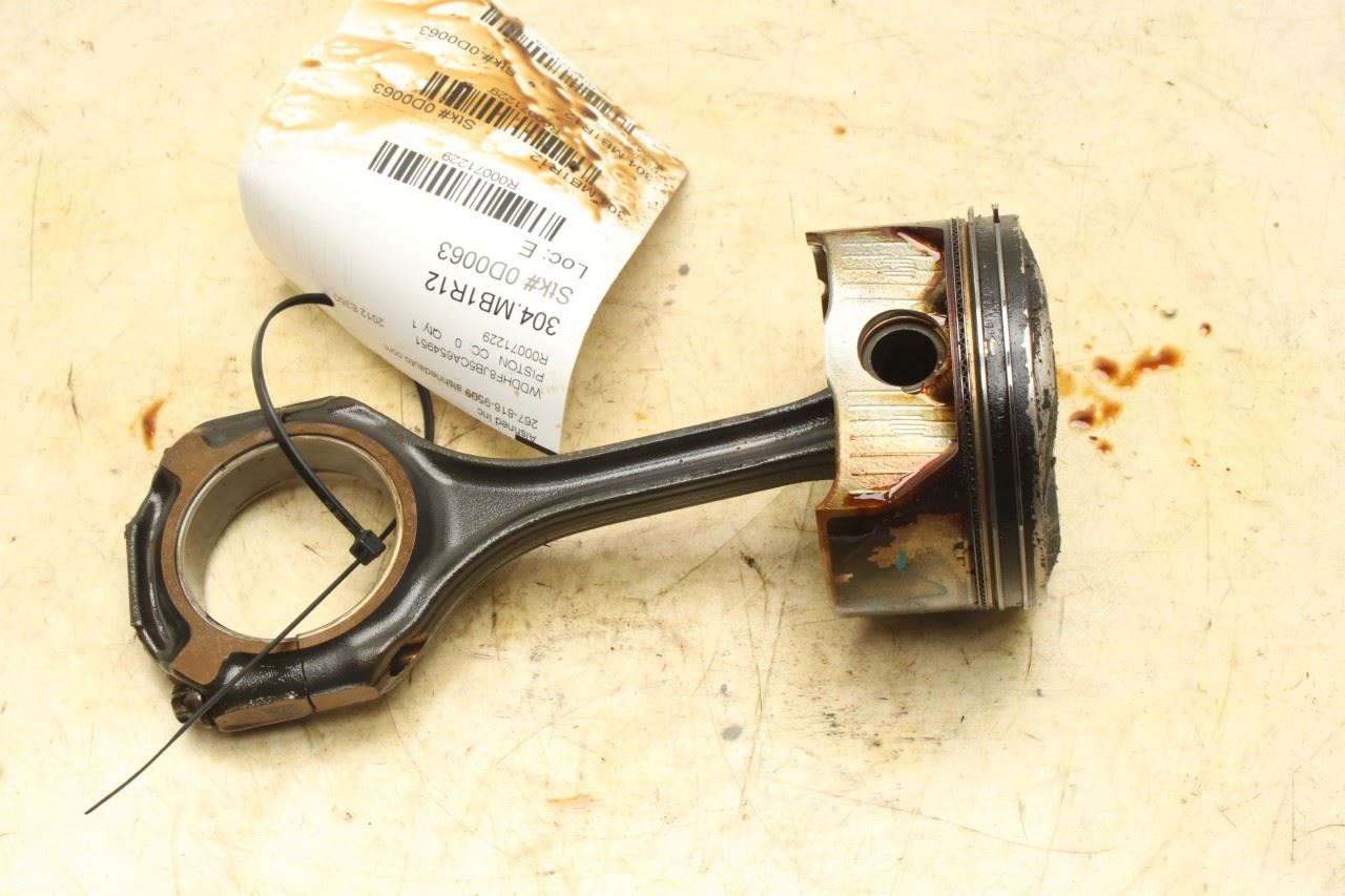 12-16 Mercedes-Benz E350 Sport 4Matic 3.5L Engine Piston RH 2 w/ Connecting Rod - Alshned Auto Parts