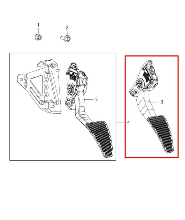 2011-20 Ram 1500 Laramie Crew Cab 5.7L 4WD Accelerator Throttle Gas Pedal Sensor - Alshned Auto Parts