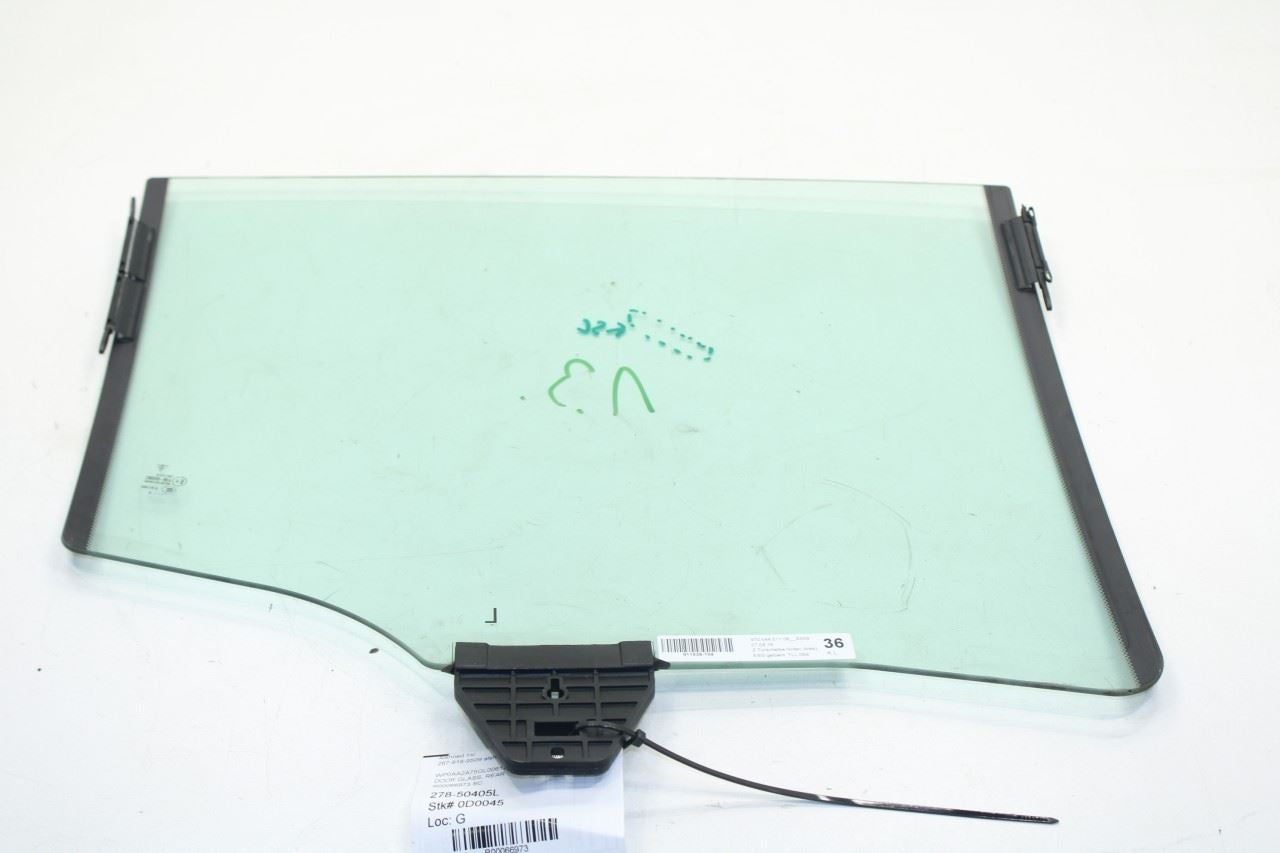 2010-2016 Porsche Panamera 4 3.6L AWD Rear Left Door Window Glass 970-544-511-06 - Alshned Auto Parts