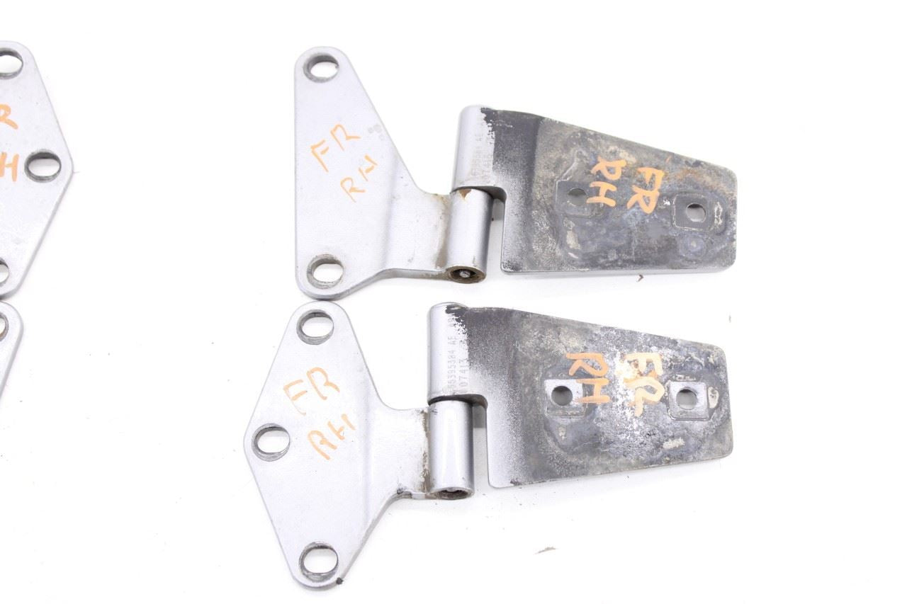 07-16 Jeep Wrangler Unlimited Sport Front Rear RH and LH Door Hinge Set w/ Bolts - Alshned Auto Parts