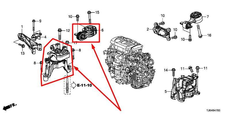 2019-2025 Acura RDX SH-AWD 2.0L AWD Front Right Engine Support Mount Bracket - Alshned Auto Parts