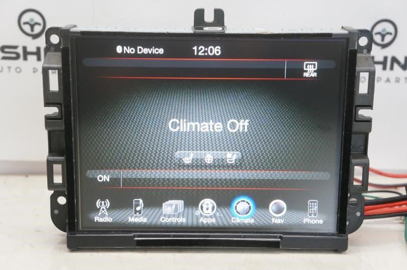 2017 Jeep Grand Cherokee Uconnect 8.4'' Display Radio Navi Receiver 68258671AH - Alshned Auto Parts