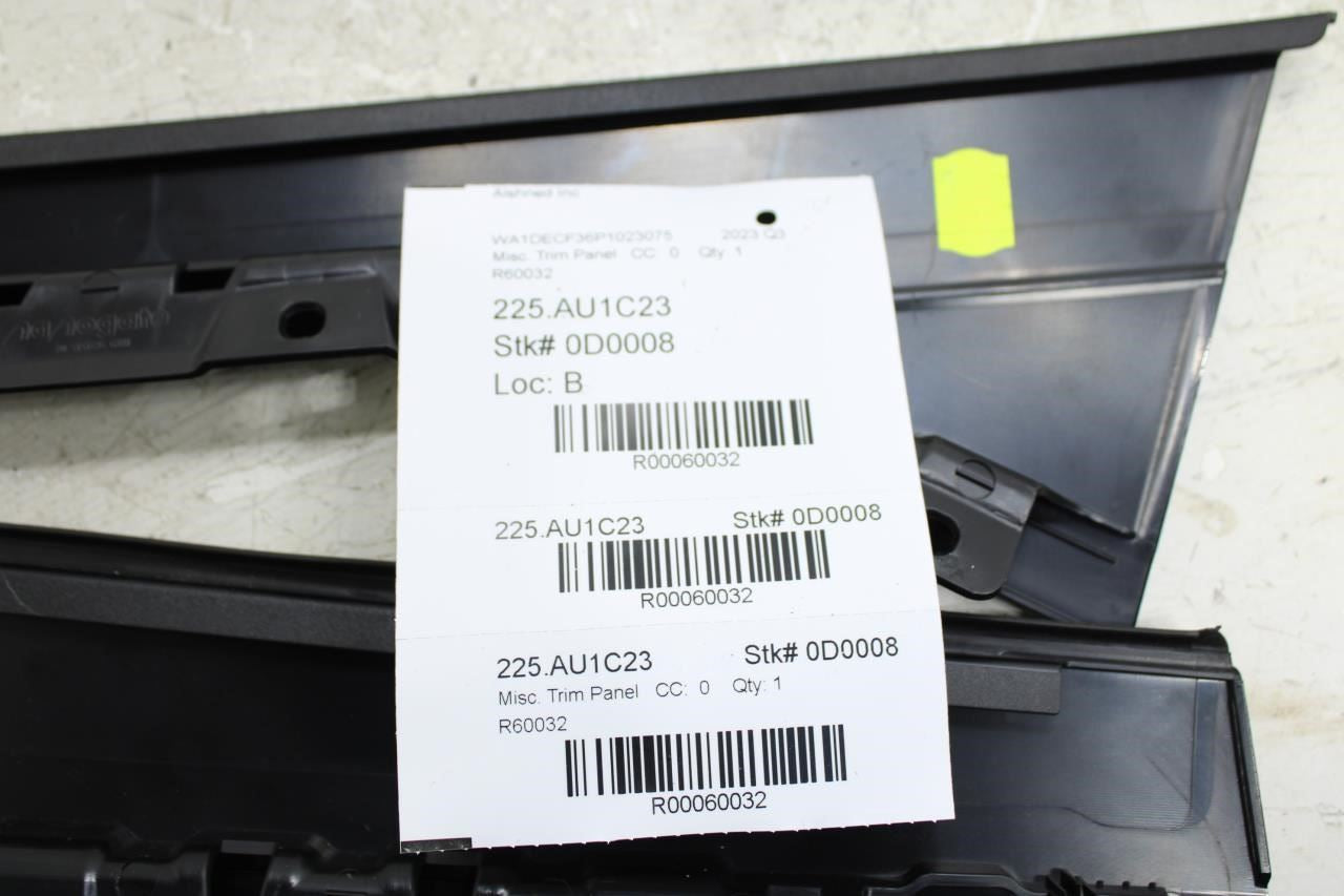 19-24 Audi Q3 S Line Rear Right Side B and C Pillar Trim Molding 83A-839-902 OEM - Alshned Auto Parts