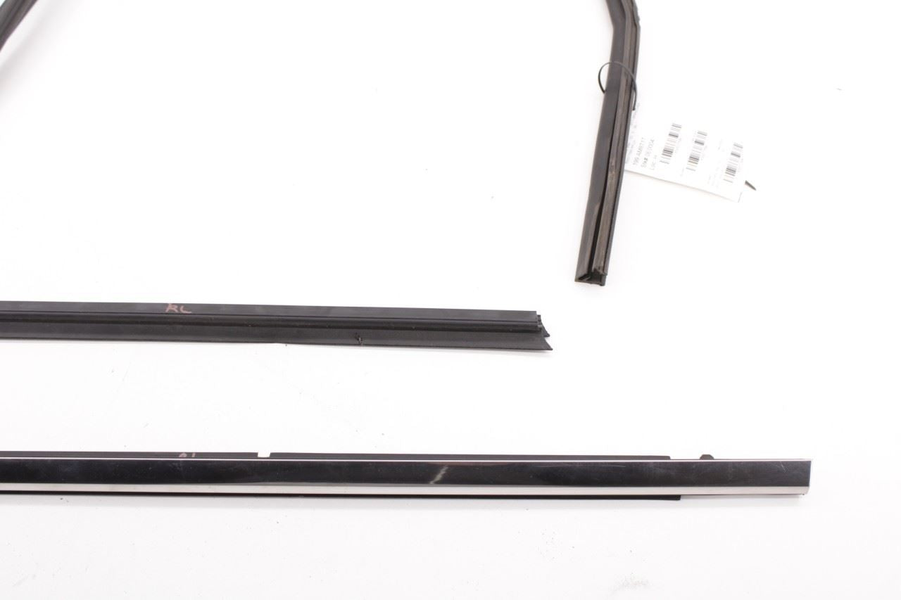 2016-2021 Jeep Grand Cherokee Rear Left Door Run Channel with Belt Weatherstrips - Alshned Auto Parts