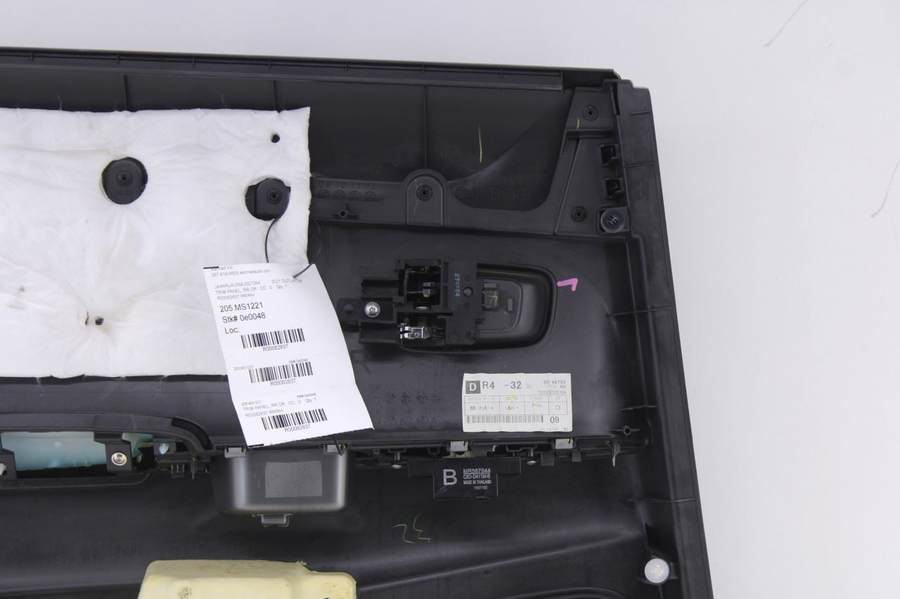 2018-25 Mitsubishi Outlander Sport SE Rear Right Side Door Trim Panel 7222B826XA - Alshned Auto Parts