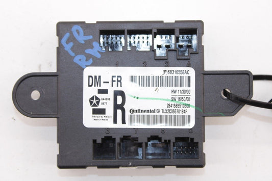 2015-2021 Jeep Grand Cherokee Summit Front Right Door Control Module 68316558AC - Alshned Auto Parts