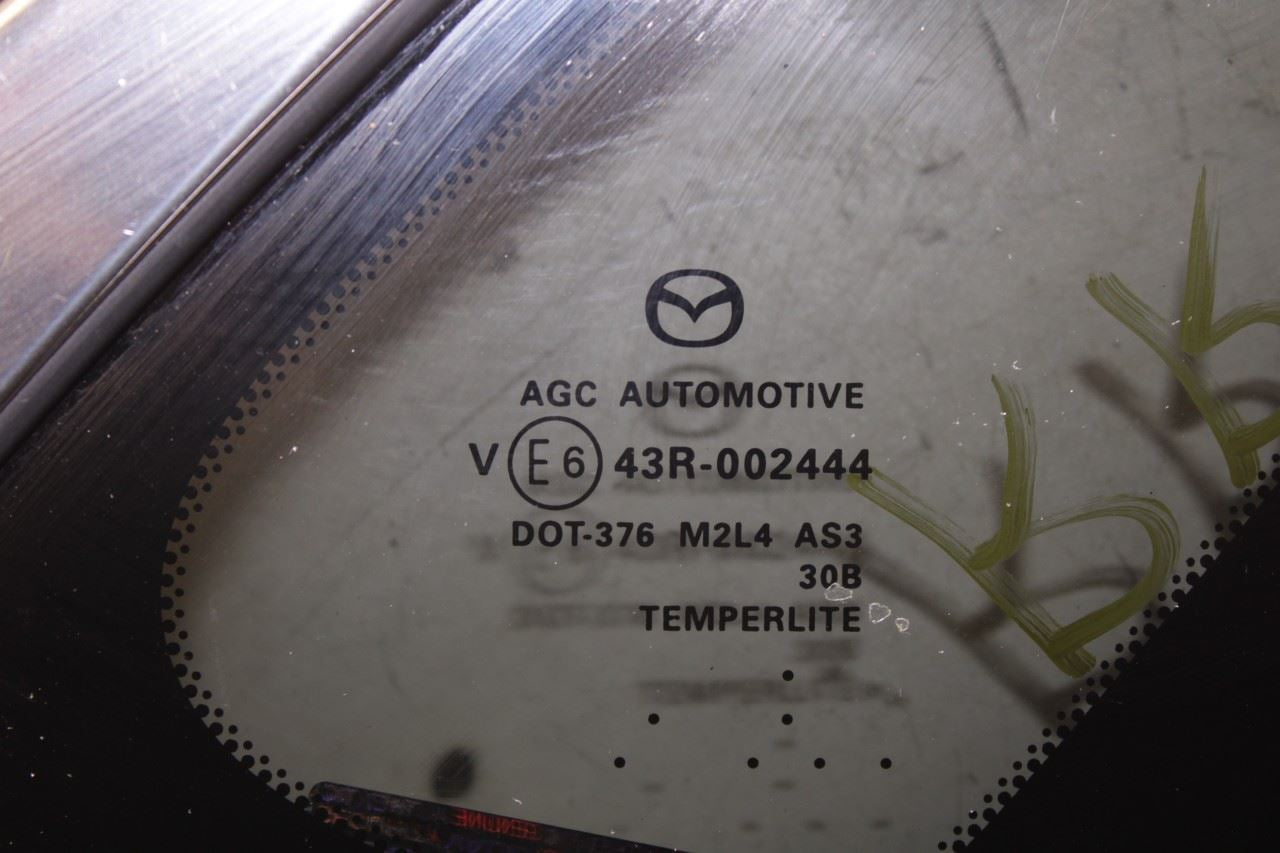 2020-25 Mazda CX-30 2.5 S Rear Right Passenger Side Quarter Window Glass *ReaD* - Alshned Auto Parts